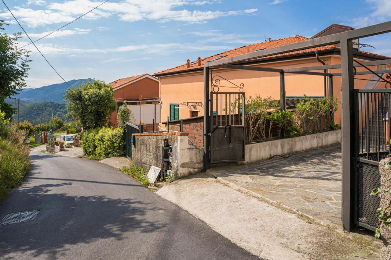 016 - Casa Tranquilla Vista Mare, Pace E Natura - 10 Minuti Dalla Spiaggia Apartment Sestri Levante Ngoại thất bức ảnh